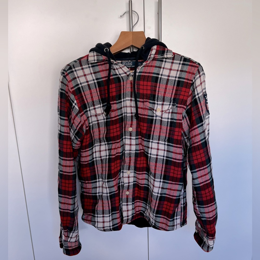 Ralph Lauren Polo Shirt Hoodie - Size M